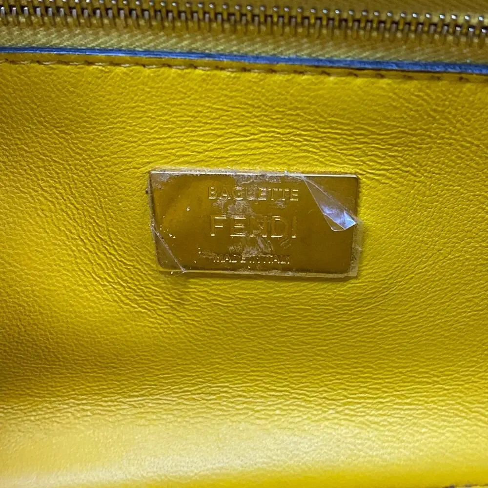 Fendi Baguette Chain Midi Shoulder Bag 8BR793